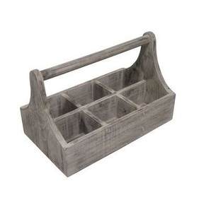 Caddy en bois pour décoration de bar au design unique Caddy de service en bois au design nouveau - Product Image 3