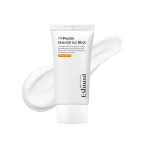 Made In Korea Best Selling Refreshing without being sticky Eshumi Tri Peptide Essential Tone up Sun Block