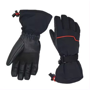 La mejor tarifa Guantes de invierno de alta calidad duradera para hombres Guantes de esquí impermeables a prueba de viento Cuero de alta calidad Cálido para la nieve del invierno - Product Image 2