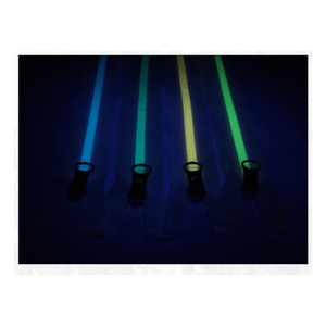 Glow Dark Series Fermetures à glissière étanches Verrouillage automatique Curseur haute visibilité pour équipement de sécurité Vêtements d'extérieur Utilisation nocturne PVC durable - Product Image 4