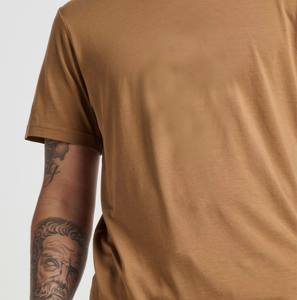 T-shirt décontracté pour homme, fabrication 100% coton, vintage, lavage à la pierre, surdimensionné, délavé à l'acide - Product Image 6