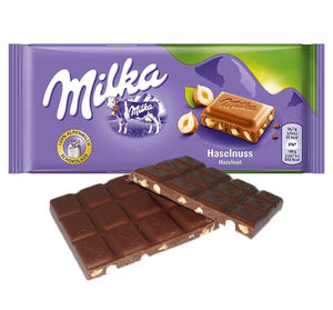 Barres de chocolat Milka en gros, 25g, emballées individuellement, pour mini-bars d'hôtel, équipements hôteliers et salles de conférence - Product Image 1
