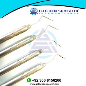 Sonda periodontal de acero inoxidable para edénculos dentales con instrumento de exploración escaladora, juego dental de endodoncia, instrumentos quirúrgicos - Product Image 4