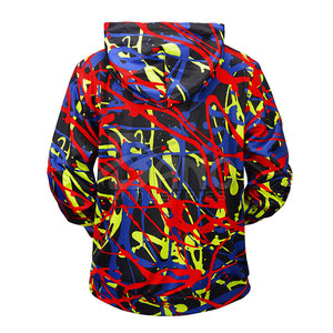 Sudaderas con capucha de invierno para hombre de alta calidad, sólidas, transpirables, de secado rápido, nueva moda, diseño de ropa de calle, cremallera gruesa, teñido liso, personalizable - Product Image 2