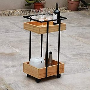 Carrito de Bar Metálico en Oferta en Amazon, para Servir o para Servir Champaña, con Acabado de Calidad de Exportación a Precios de Mayoreo - Product Image 5