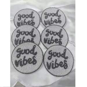 Posavasos de estilo Animal con cuentas de vidrio hechas a mano, alfombrilla de taza diseñada de fábrica personalizada, Mantel Individual, camino de mesa, alfombrillas y almohadillas - Product Image 5