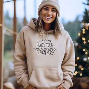 Lujosa Sudadera con capucha de hip-hop de peso pesado para hombres | Sudaderas con capucha con estampado de soplo de logotipo personalizado a medida para adultos - Product Image 5