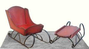 Trineo Navideño al por Mayor para Decoración Navideña de Mesa, Cesta de Trineo, Decoración Festiva para el Hogar, Decoración Interior y Exterior - Product Image 3