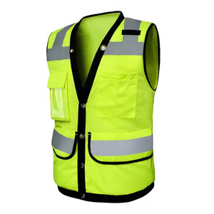 Logo personnalisé Gilet de sécurité protecteur Gilet de sécurité Offre Spéciale Vêtements de travail en plein air Nouveau design Gilet de sécurité - Product Image 5