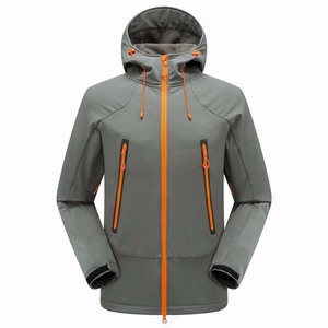 2026 New Arrival Custom Men's Canvas Softshell <b>Jacket</b> Winter Waterproof <b>Workout</b> Polyester Stand Collar Front Wholesale - Product Image 1