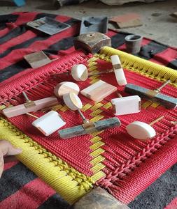 Nurlin Eco-Friendly Latón Mármol Cristal Jade Gabinetes Armario Puerta Cajones en Blanco Rosa con Perillas de Piedra Natural - Product Image 4