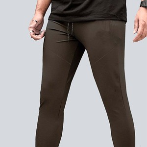 Pantalon de survêtement pour homme, style motard, jambe droite élastique, polaire léger, respirant, confortable, séchage rapide, style urbain, délavé - Product Image 6