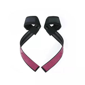 Alta calidad personalizado Fitness impreso transpirable entrenamiento accesorio antideslizante levantamiento de pesas muñequeras gran oferta - Product Image 1