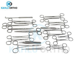 Pack de spay félin canin de chirurgie vétérinaire avec sutures de boîte à instruments par KAHLU ORTHOPEDIC - Product Image 2