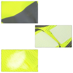 Gilet de sécurité réfléchissant réglable à haute visibilité pour les sports de plein air, le cyclisme, la course à pied et la randonnée - Product Image 3