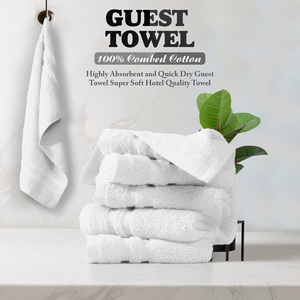 Serviette de bain brodée personnalisée 70x140 haute qualité 100% coton couleur unie durable pour la maison hôtel utilisation logo personnalisé imprimé - Product Image 6