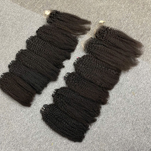 Extensions de cheveux vierges Remy à double trame, ondulation naturelle bouclée crépue vietnamienne HVN - Product Image 3