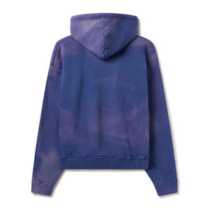 Último diseño invierno ropa casual manga larga sólido hombres sudaderas con capucha al por mayor 100% algodón orgánico ecológico Regular Fit sudaderas con capucha - Product Image 2