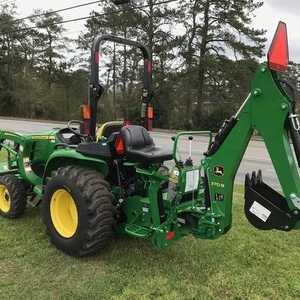 Tractor agrícola barato al por mayor John Deer disponible tractores usados a la venta con cargador frontal y retroexcavadora - Product Image 1