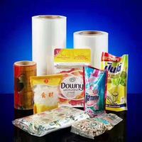 Rouleau de film plastique PE multicouche personnalisable de qualité alimentaire du Vietnam impression personnalisée pour l'emballage de Popsicle et les emballages en rouleau
