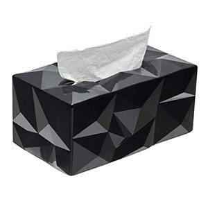 Boîte de rangement pour serviettes en résine artisanale porte-mouchoirs multi-usages attrayant pour la cuisine et les repas avec logo personnalisé finition naturelle - Product Image 3