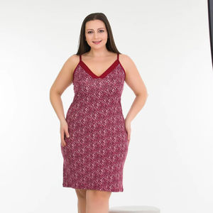 Robe tunique pour femmes grandes tailles, sans manches, en coton mélangé, confortable, décontractée, à porter au quotidien, tunique pour femmes grandes tailles - Product Image 1