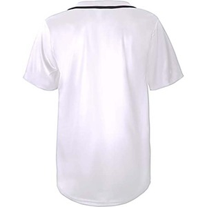 Camiseta de Béisbol Personalizada para Adultos, Ropa Deportiva de Softbol, Material de Poliéster Transpirable, Talla Grande, Protección Anti-UV, Cuello en V, para Jugadores - Product Image 4