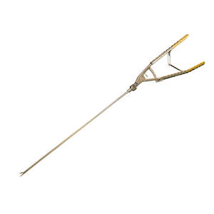 ที่จับเข็มผ่าตัดผ่านกล้องแบบใช้มือ คุณภาพพรีเมียม ใช้ซ้ำได้ ได้รับการรับรองมาตรฐาน CE ผลิตจากสแตนเลสเยอรมัน สำหรับการผ่าตัดทั่วไป - Product Image 1