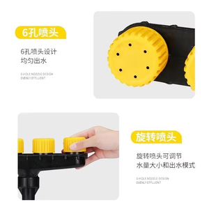 Buenos precios Alta presión 3 cabezales Multi agujero Riego Flores Sistema de rociadores de jardín Automático - Product Image 3