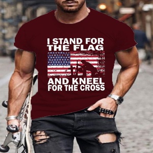 Vente en gros de haute qualité 100% coton hommes lourds sérigraphie manches courtes épaule tombante logo personnalisé t-shirt de l'usine - Product Image 4