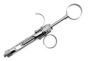 Jeringa Dental de Acero Inoxidable, Instrumento Quirúrgico Dental con Cabezal, Jeringa de Aspiración de Anestesia Dental - Product Image 3