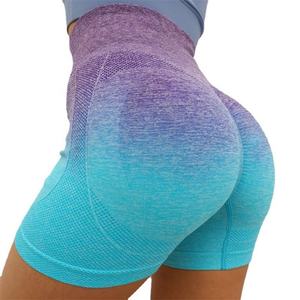 กางเกงเลกกิ้งรัดรูปเอวสูงสำหรับผู้หญิงกางเกงออกกำลังกายขาสั้นไร้ตะเข็บสำหรับ2025 - Product Image 2