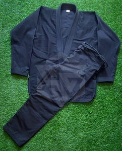 BJJ Gi logotipo personalizado CINTURÓN DE Judo brasileño Jiu Jitsu uniforme tejido de punto cómodo transpirable para equipo de artes marciales - Product Image 1