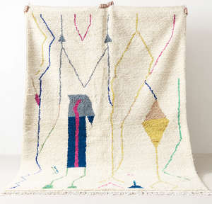 Bulk Sale Moroccan Hand Knotted <b>Carpet</b> Wool Area Rugs Moroccan Woolen Rugs Area Rugs for Door Mat - Product Image 2