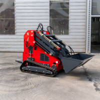 Hydraulischer Frontlader Kleiner Mini-Kompaktlader für Bau und Landwirtschaft HT430