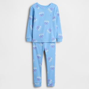 Conjunto de Pijama Suave para Niñas, Ropa de Dormir Cómoda, Traje de Dormir Acogedor, Ropa de Estar para Niños, Lindo Conjunto de Dormir Estampado, Estilo Relajado - Product Image 5
