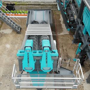 CWS-50ทำความสะอาดทรายแบบเกลียวสกรูเดี่ยวของ Constmach พร้อมส่วนประกอบเกียร์และปั๊มความจุ25-45ตัน/ชั่วโมงสำหรับการล้างทรายหิน - Product Image 6