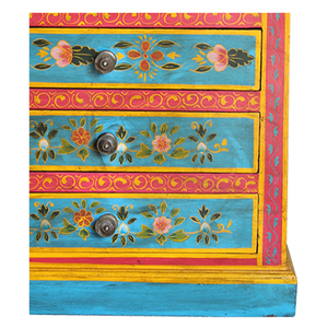 Support de nuit peint, meuble de chambre à coucher - Product Image 4