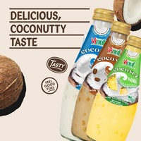 Mango jöle sütlü içecek ml paketi ile VINUT hindistan cevizi 280 için 24 şekersiz püre aromalı OEM ODM toptan tedarikçisi ücretsiz örnek