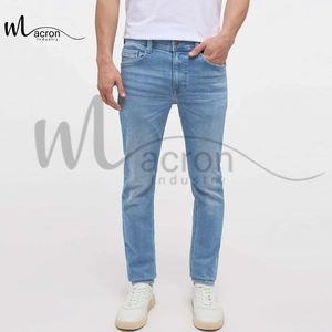 Jeans de Tiro Medio Rectos, Transpirables, de Estilo Casual Elegante, Hechos en Pakistán, de la Mejor Calidad, Personalizados y Ligeros - Product Image 2