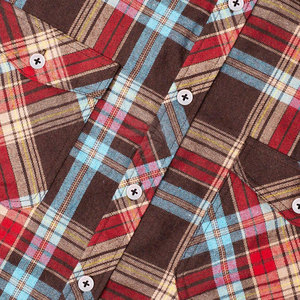 Camisas de Franela al por Mayor OEM con Logotipo Personalizado, Camisas de Franela de Manga Larga para Hombre en Tallas Grandes - Product Image 4