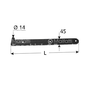 HEAVY BAND Art. 20 Black Painted Model 292439 - Product Image 1
