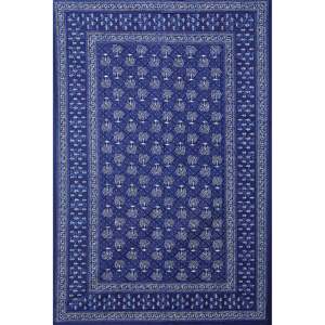 Blue 180 TC Cotton Single Bedsheet with 1 <b>Pillow</b> Cover Ethnic Motifs Cooling Feature Double Size 3-Piece Set (BSB1108) - Product Image 3