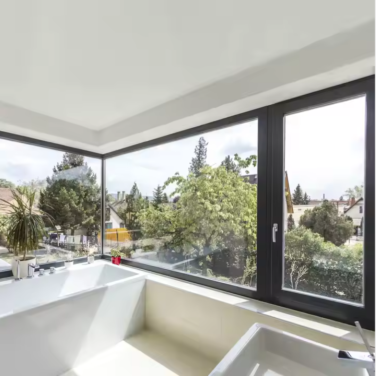Modern Design Fixed Glass Aluminum Frame