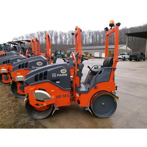 Nouveau Compacteur Vibratoire Monocylindre HAMM HD10CVV 2024, Rouleau à Impact de 10 Tonnes avec Composant Moteur Essentiel pour le Compactage du Sol - Product Image 2