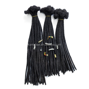 Yidama — dreadlocks faites à la main, pour femmes, micro <span class=keywords><strong>dreads</strong></span>, 0.6cm, 20 pouces - Product Image 1
