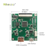 Module d'écran LCD TFT circulaire en gros, résolution 480*480, écran tactile circulaire petit et rond de 2,1 pouces