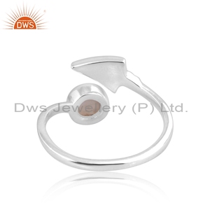 แหวนคอลเลกชันหัวลูกศร925แหวนเงินสเตอร์ลิงเครื่องประดับอัญมณีธรรมชาติผลิต - Product Image 2