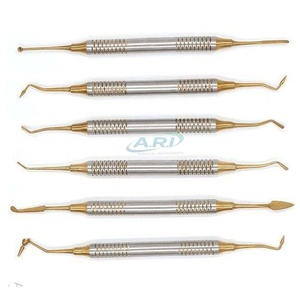 Raspadores Dentales de Acero Inoxidable Duraderos, Herramienta para Limpiar Placa y Cálculos Dentales, Raspadores de Alta Calidad para Limpieza Dental - Product Image 5