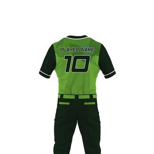 Ensembles de Tenues de Baseball Personnalisées Nouveau Design Respirant Imprimé Unisexe Adulte Coloré Séchage Rapide 100% Polyester Logo Couleur Personnalisé - Product Image 6